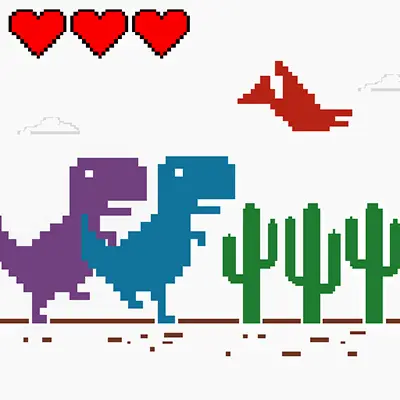 ミニ恐竜ゲーム